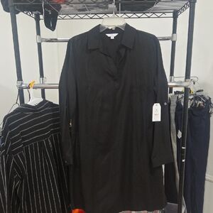 Time and Tru Black Long Sleeve Dress